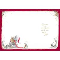 Fabulous Sister Me to You Bear Christmas Card Extra Image 1 Preview